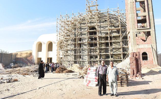 Een nieuwe kerk voor 21 Koptische martelaren © Fides
