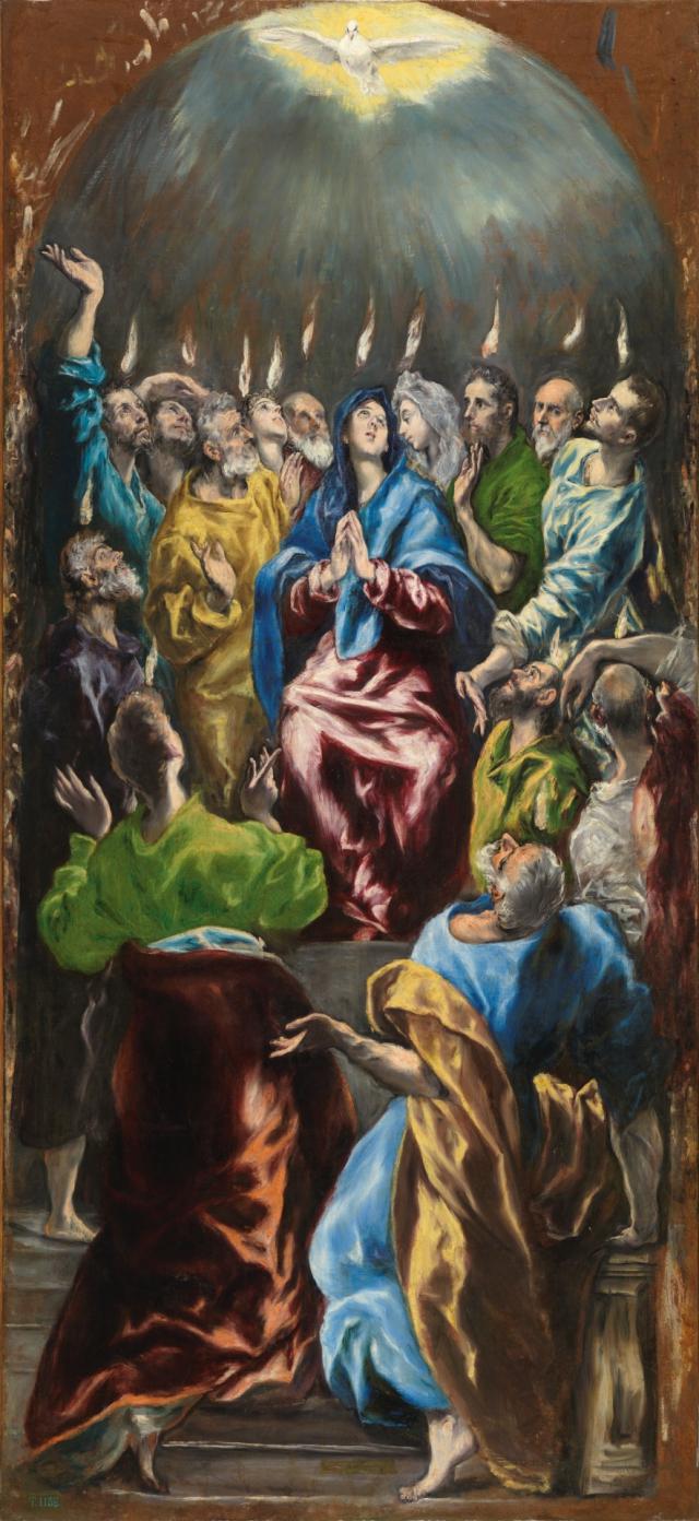 El Greco, kerk van Maria de Cordoba y Aragon in Madrid, rond 1600. © Wikicommons
