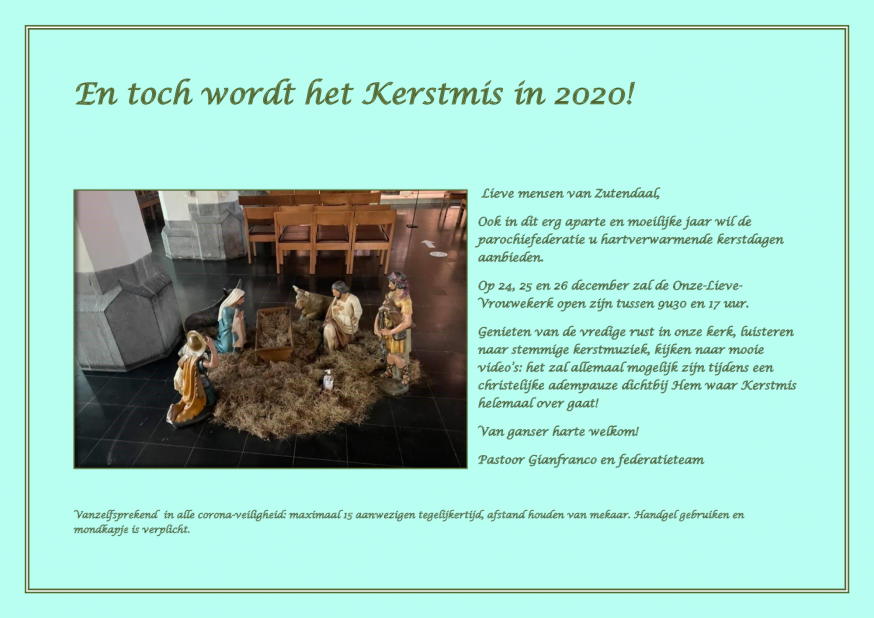 - © federatie Zutendaal