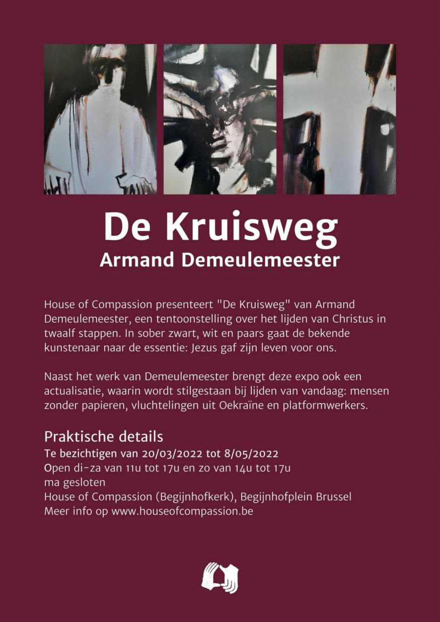 Expo De Kruisweg Armand Demeulemeester 