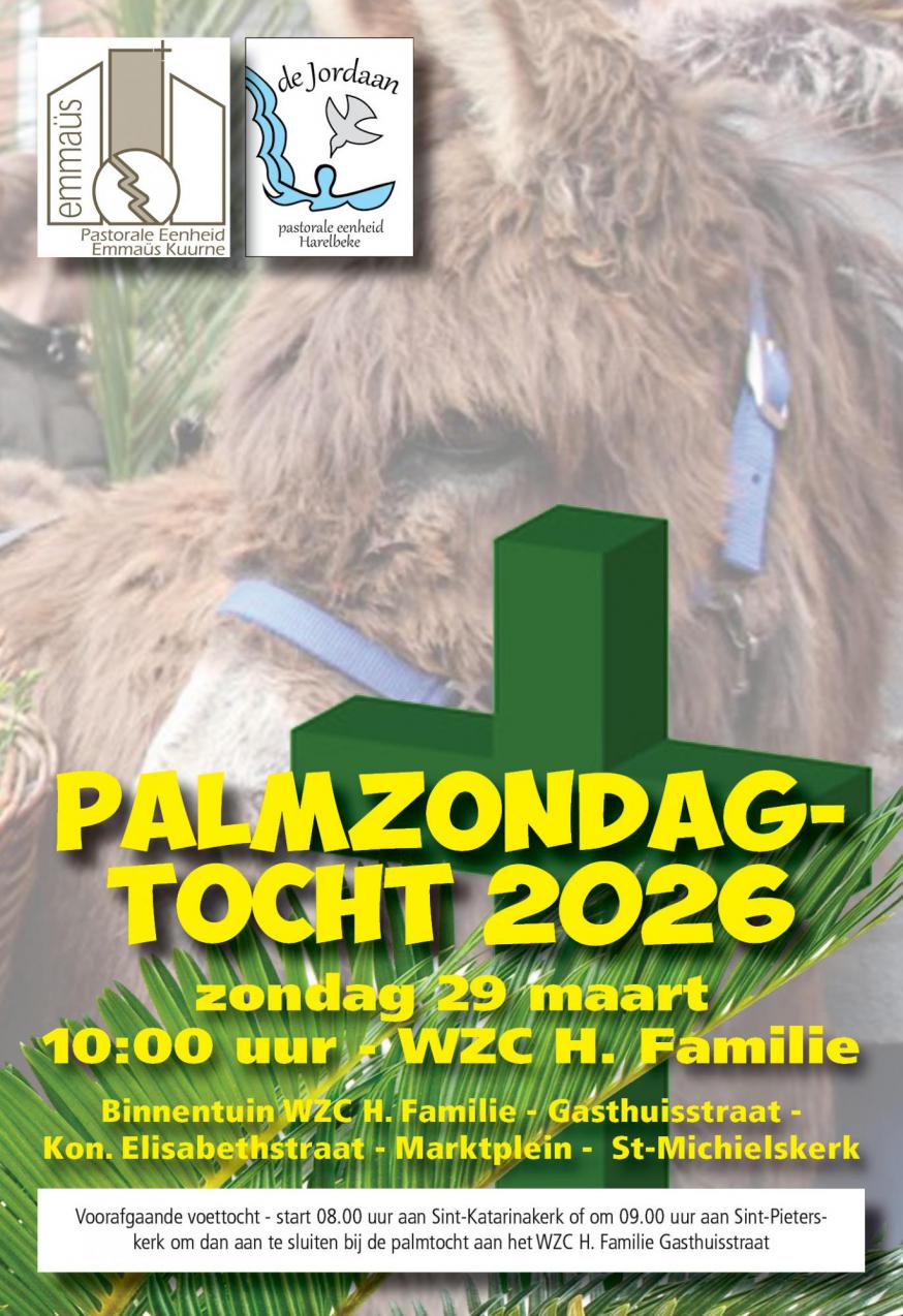 Palmprocessie 2026 © P.E. Emmaüs Kuurne