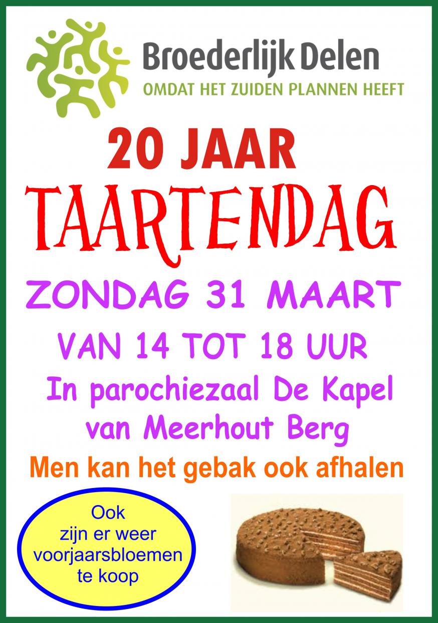 Taartendag Meerhout 