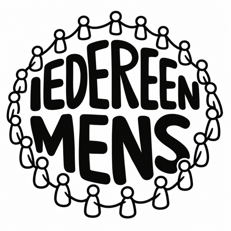 'Iedereen mens' - een eenvoudig thema met een sterke boodschap, als rode draad doorheen het nieuwe schooljaar, © Sint-Michielscollege, Schoten