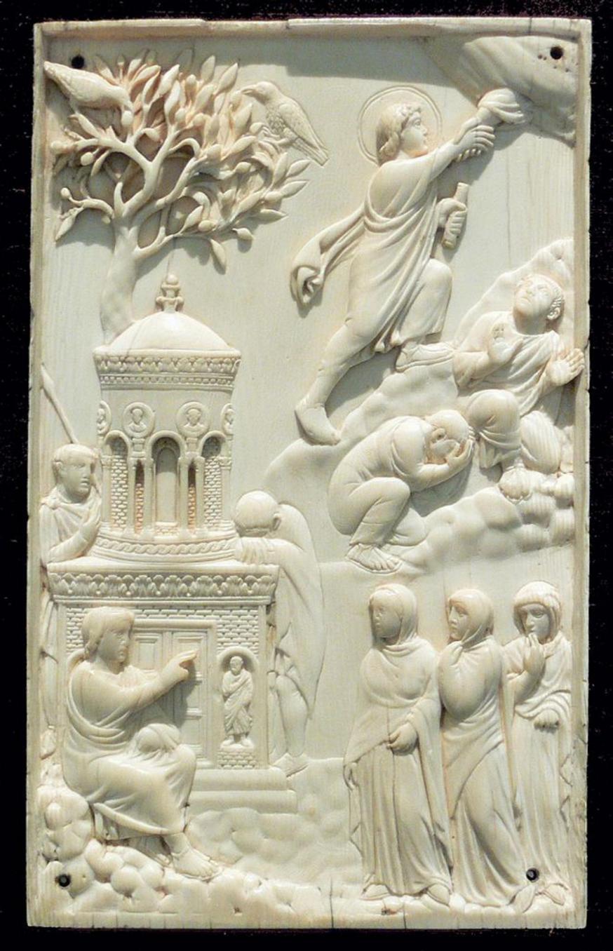 De 'Reidersche Tafel', ca. 400, Bayerisches Nationalmuseum, München 