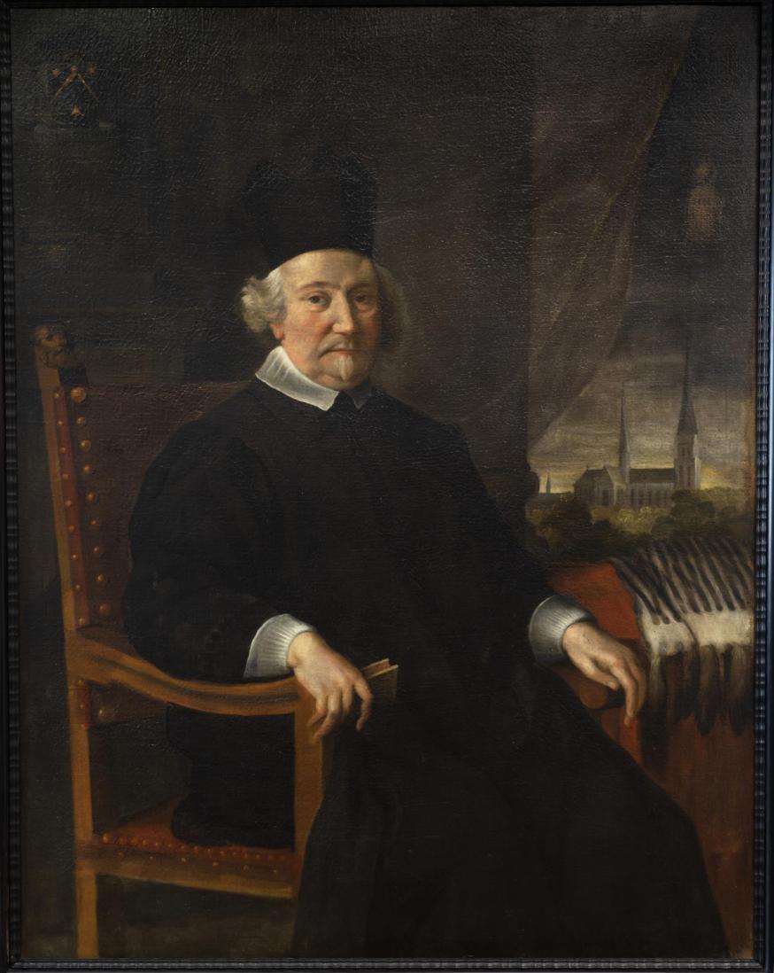 Portret van kanunnik B. Marqui © Zwartzusters Lier (momenteel in Stadsmuseum)