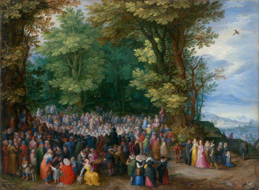 De Bergrede, Jan Brueghel de Oude, 1598 © The J. Paul Getty Museum, Los Angeles