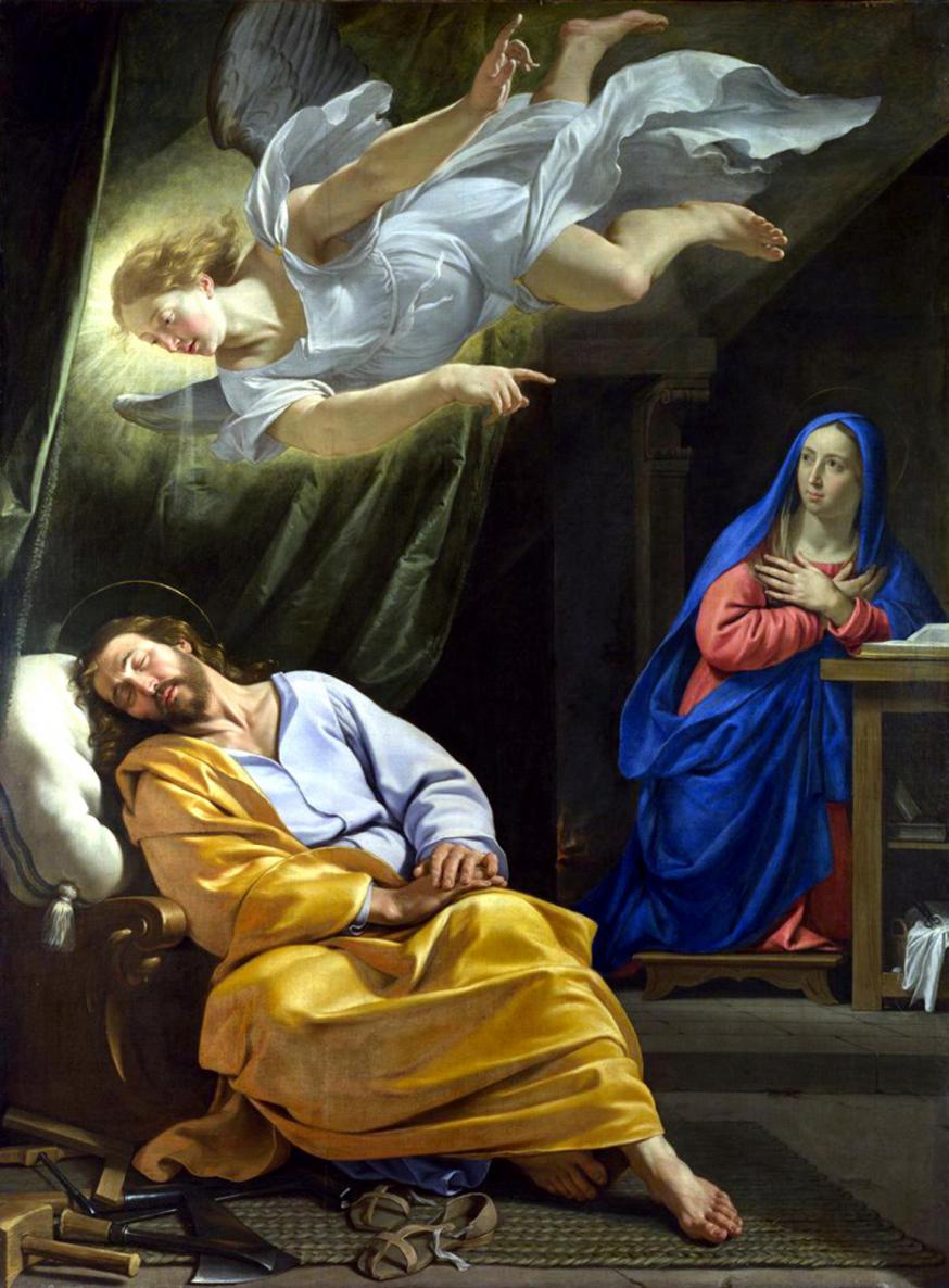 De droom van Jozef, Philippe de Champaigne, ca. 1636 © National Gallery