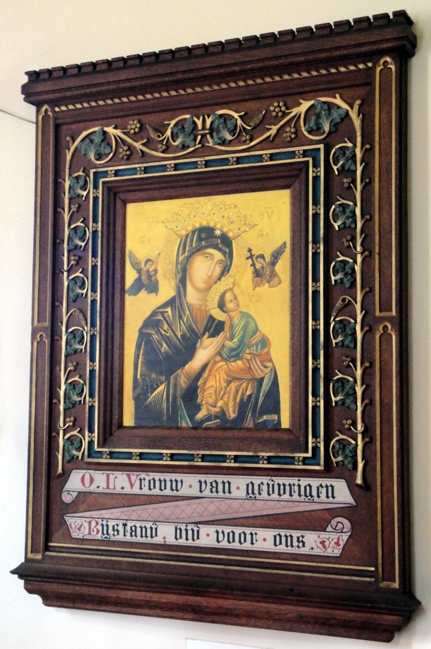 Icoon in de Mariakapel van de H. Kruiskerk, Kartuizers © Jan Verheyen