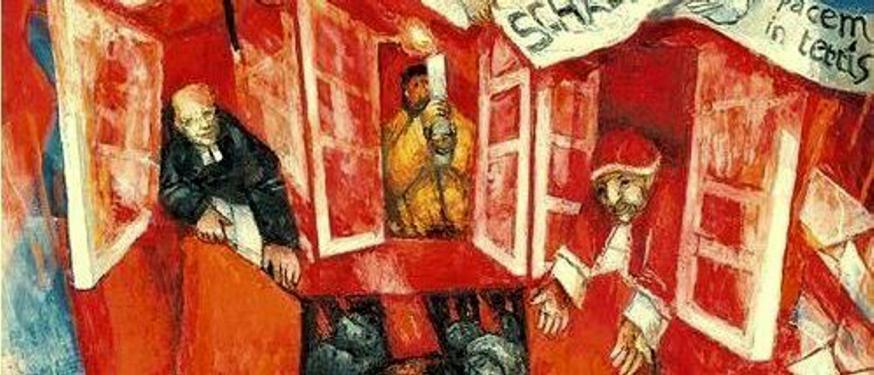 Pinksteren, Sieger Köder, detail 
