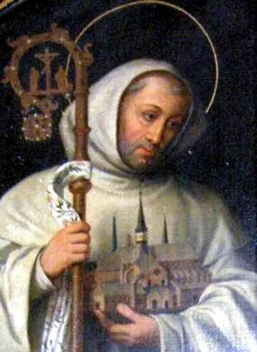 H. Bernardus als kloosterstichter 