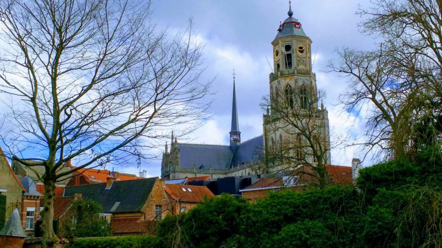 Sint-Gummaruskerk met vieringtoren © Nicole Claes