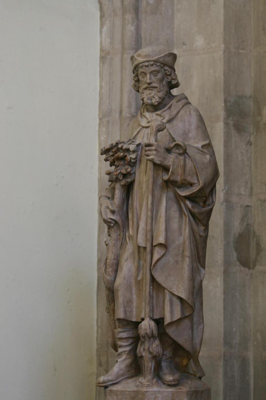 Sint-Gummarus, beeld door Hendrik Van de Velde, 1908, Sint-Gummaruskerk © Jan Verheyen