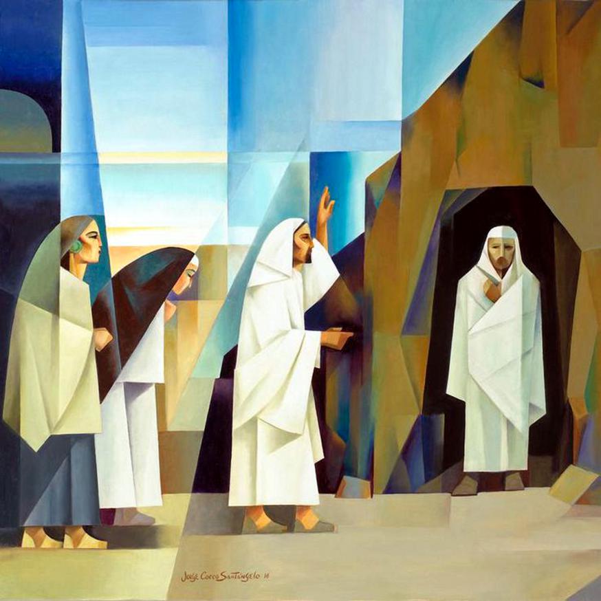 Opwekking van Lazarus, Jorge Cocco Santángelo 