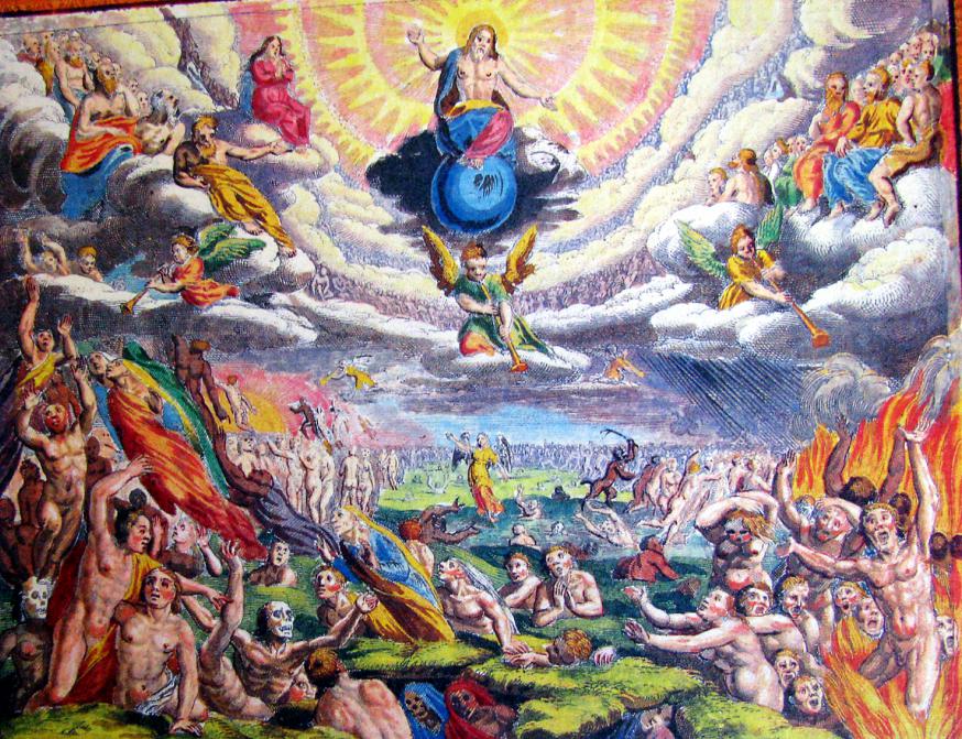 De wederkomst van Christus, Matthäus Meria der Ältere © Image