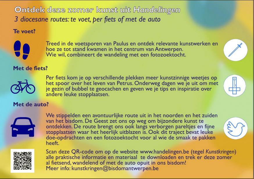 Route-aanbod © Bisdom Antwerpen