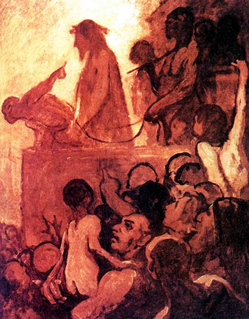 Ecce Homo - H. Daumier (1808-1878) © Image