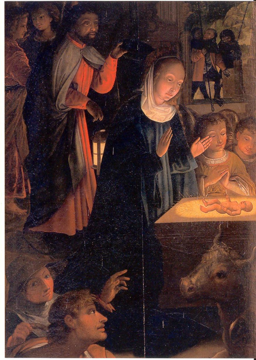 De geboorte van Christus 