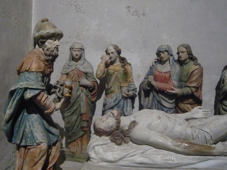 Graflegging van Christus - beeldengroep uit Bretagne © Jan Verheyen
