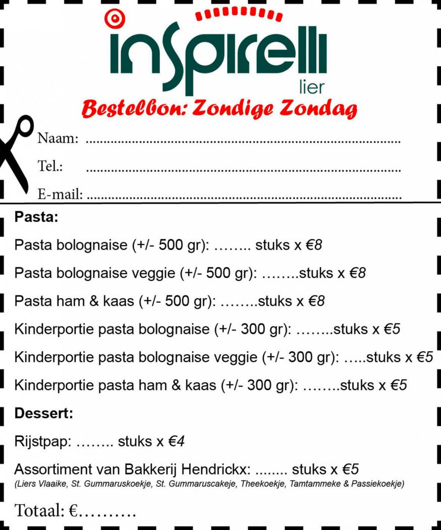 Bestelformulier Inspirelli 