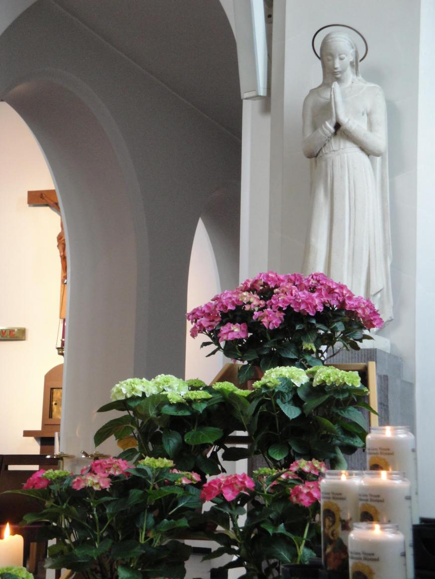 Maria in de bloemen, H. Kruiskerk Lier © Jan Verheyen