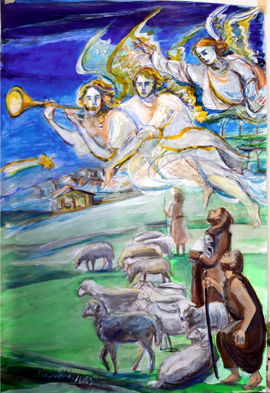 Boodschap aan de herders, Pia Schüttlohr © Image