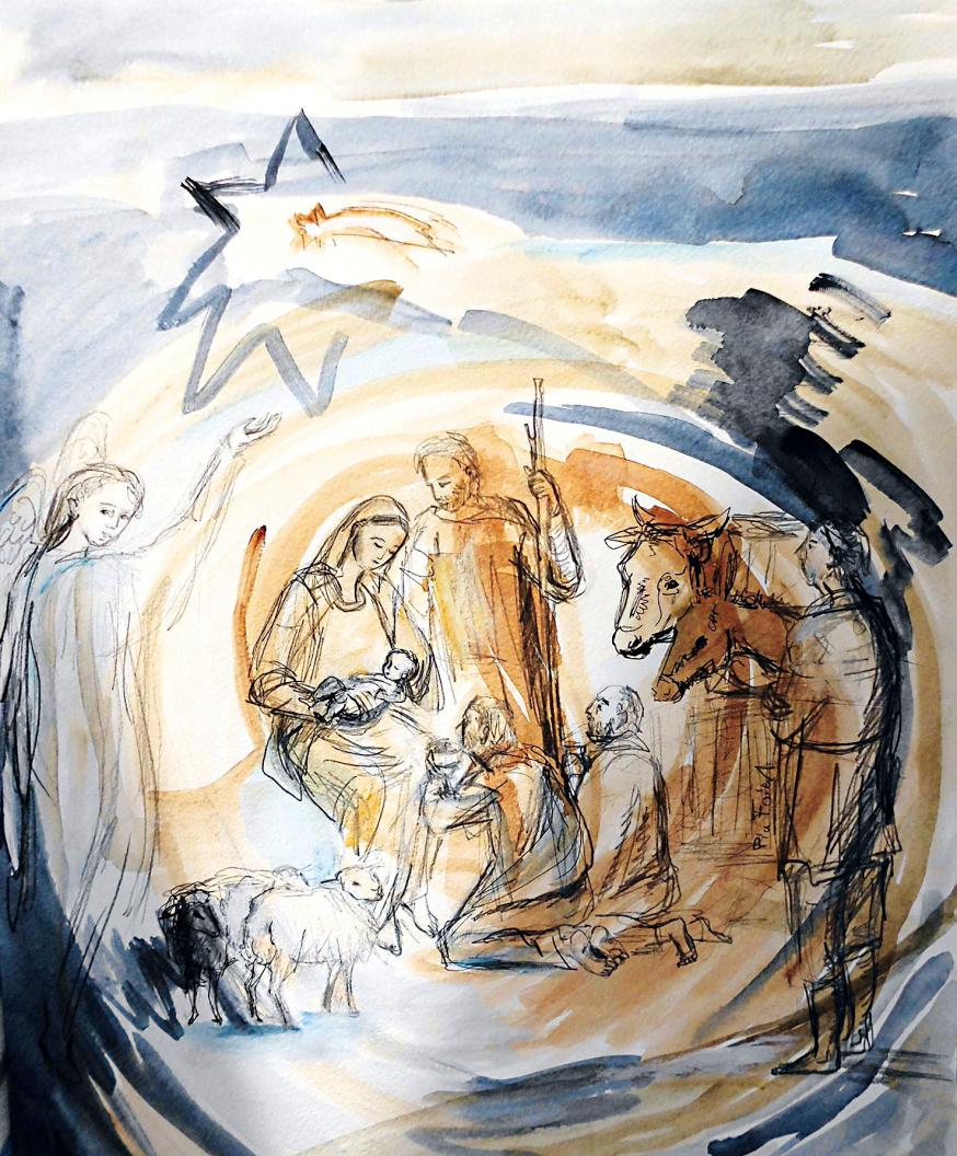 De herders bij het Kind, Pia Foierl © Image