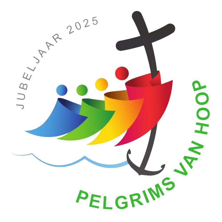 Logo Jubeljaar 2025 ‘Pelgrims van hoop’ 