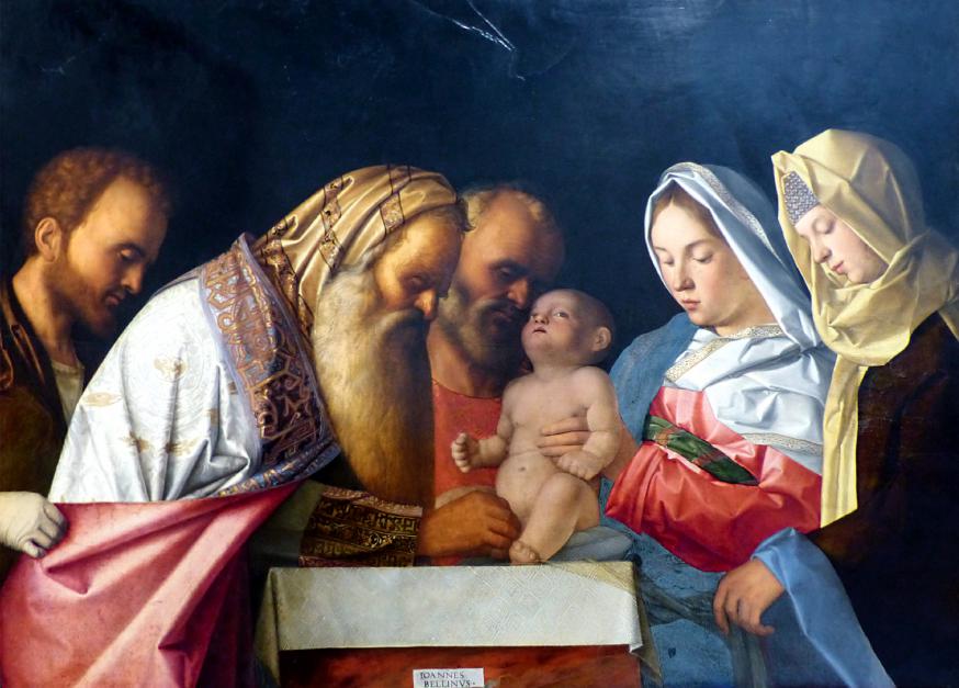 De besnijdenis, Giovanni Bellini, ca. 1500 © Image