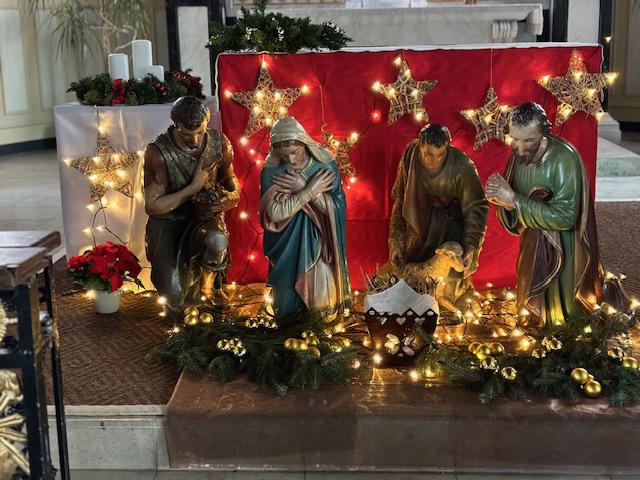 Kerststal in Sint-Joris te Beernem 