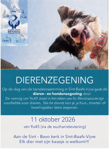 dierenzegening 