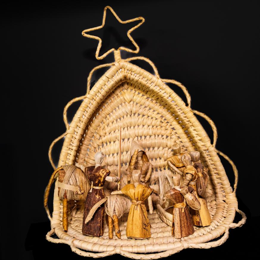 kerststal Senegal  van Tocoma Sy 