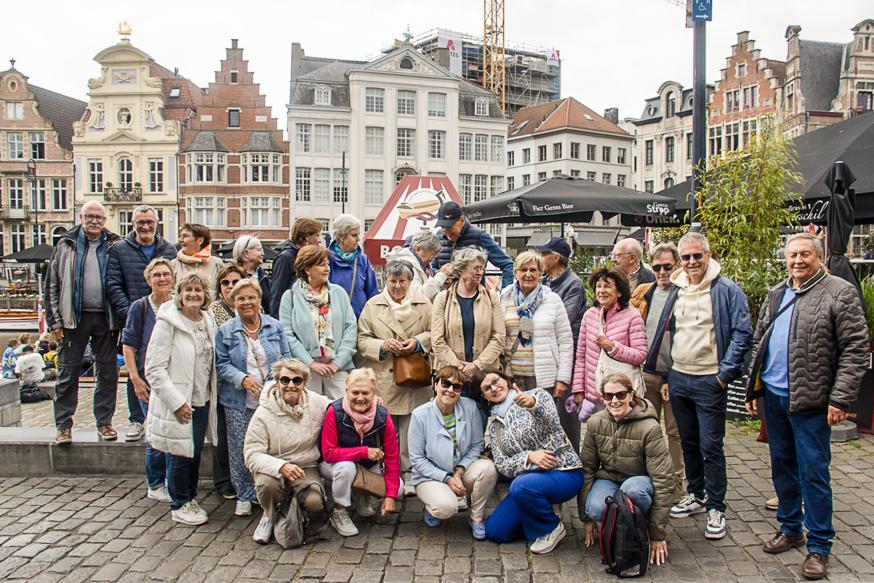 Vlas in Gent - voor meer beelden zie parochieblad van deze week 