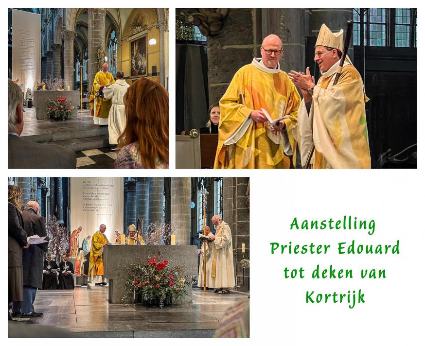 Aanstelling Priester Edouart 