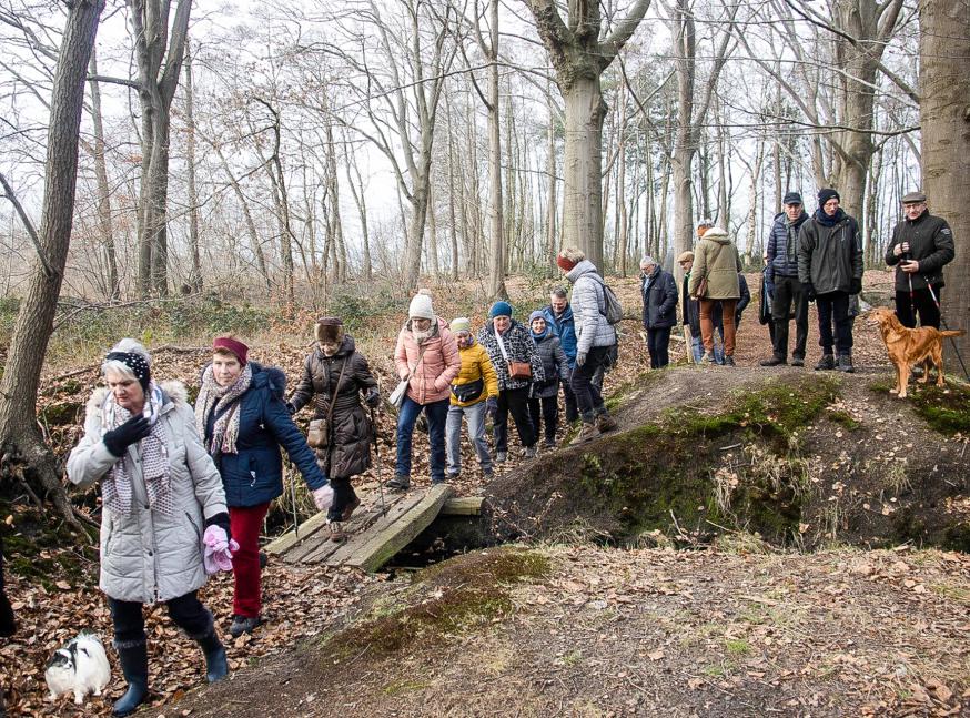 Vlas wandeling 