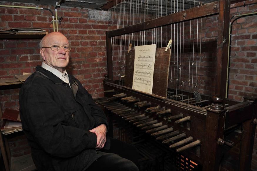 Koster-organist en beiaardier Florent Scherpereel 
