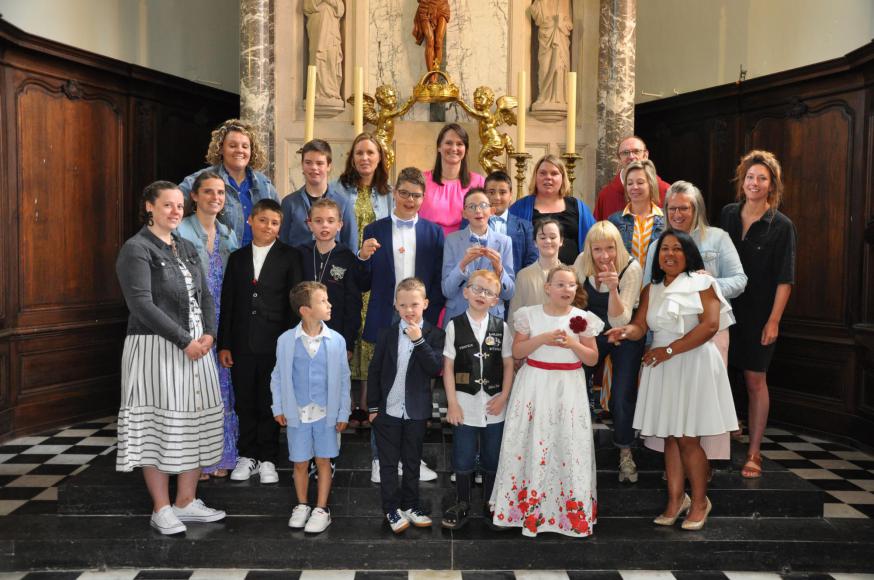 Eerste Communie en H. Vormsel voor de kinderen van De Bevertjes 