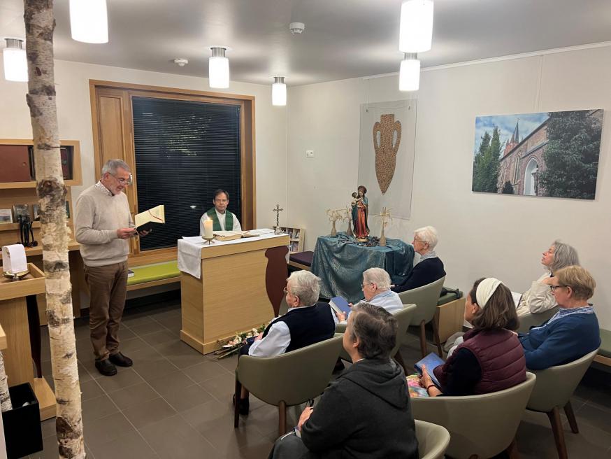 Eucharistieviering tijdens de week in Wingene 