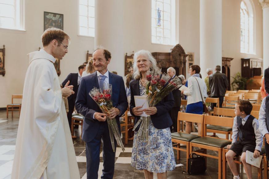 Gouden huwelijksjubileum van José en Lieve 