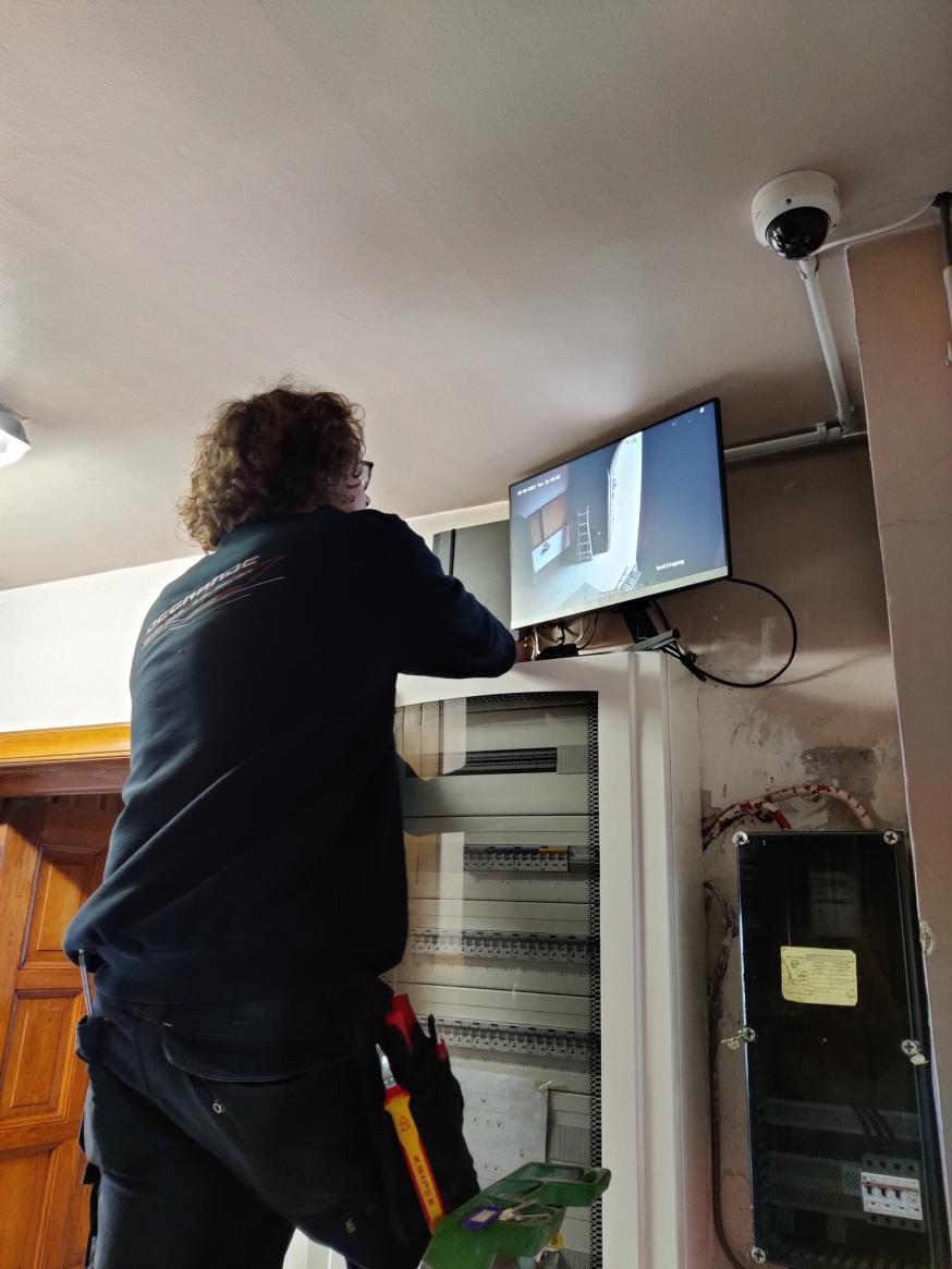 En nu even testen of alles netjes in beeld komt. © (Tim) D.D.