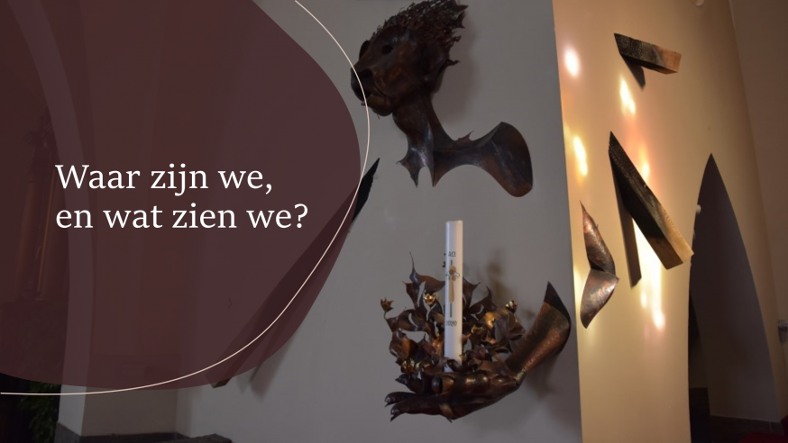 Uit de powerpointvoorstelling voor de leerlingen.  © D.D.
