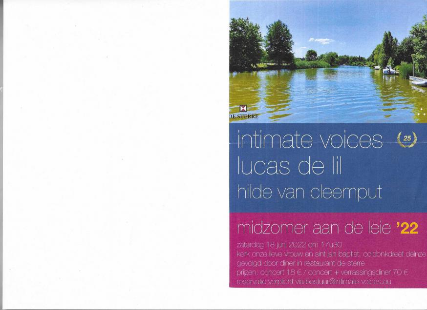 intimate voices 