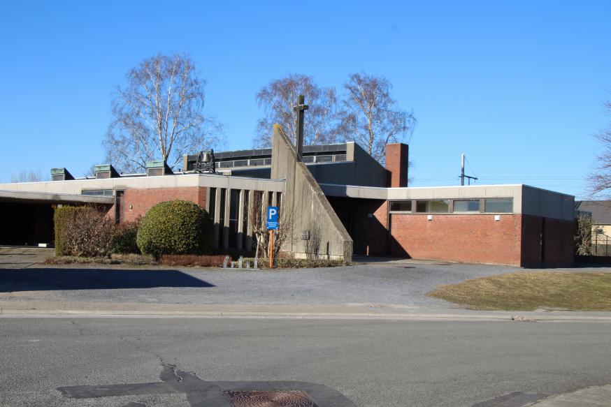 De Spoelekerk in de winterzon. © HVDS