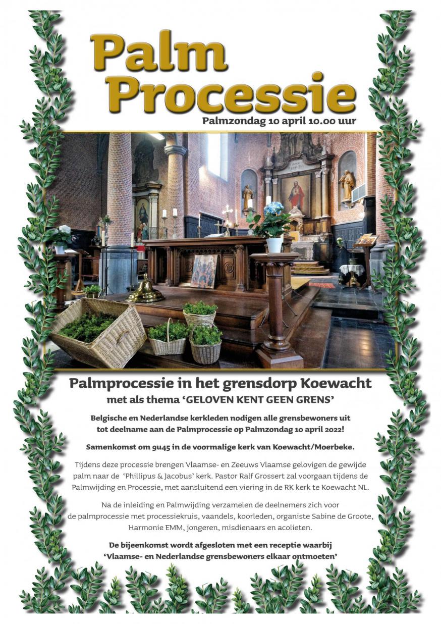 Palmprocessie in Koewacht 