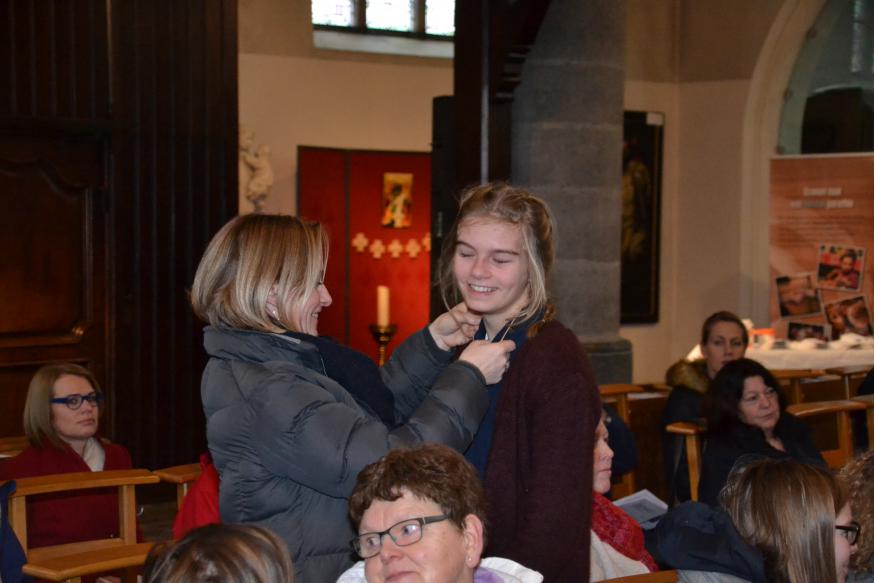 Fotoverslag van de gezinsvieringen met kinderzegen 