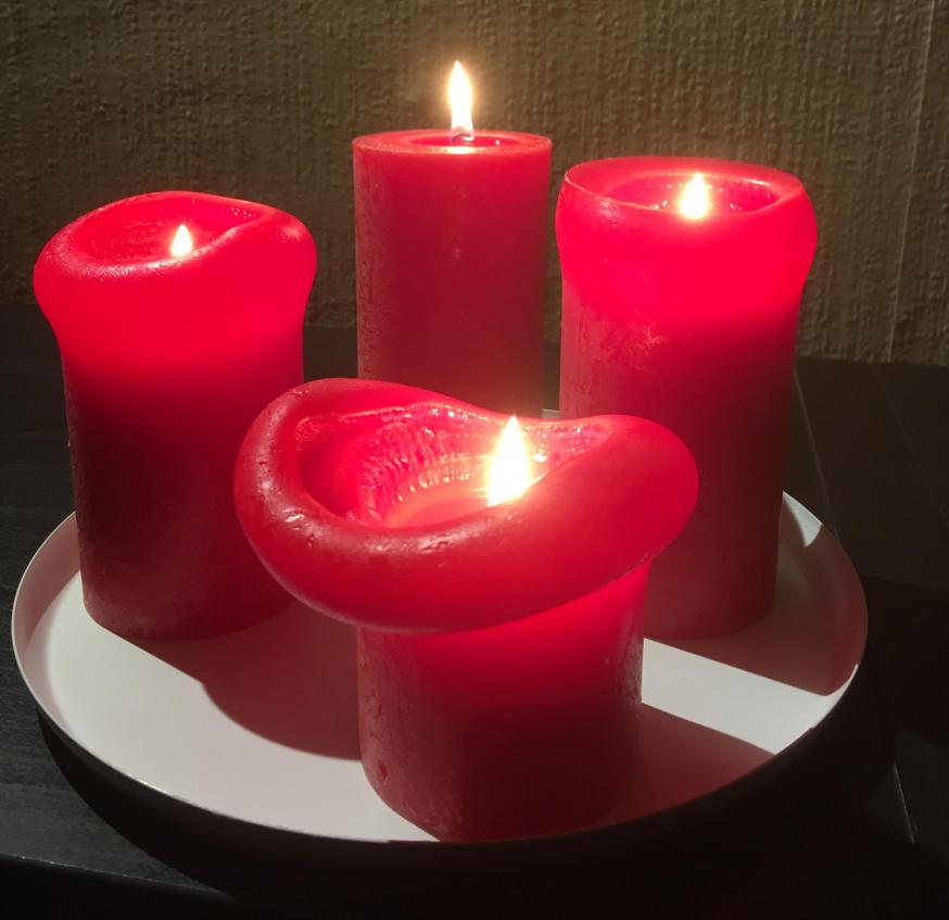 Adventskaarsen op tocht © HVDS