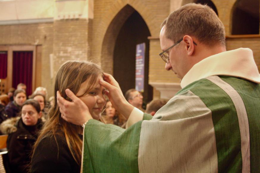 Fotoverslag van de gezinsvieringen met kinderzegen 