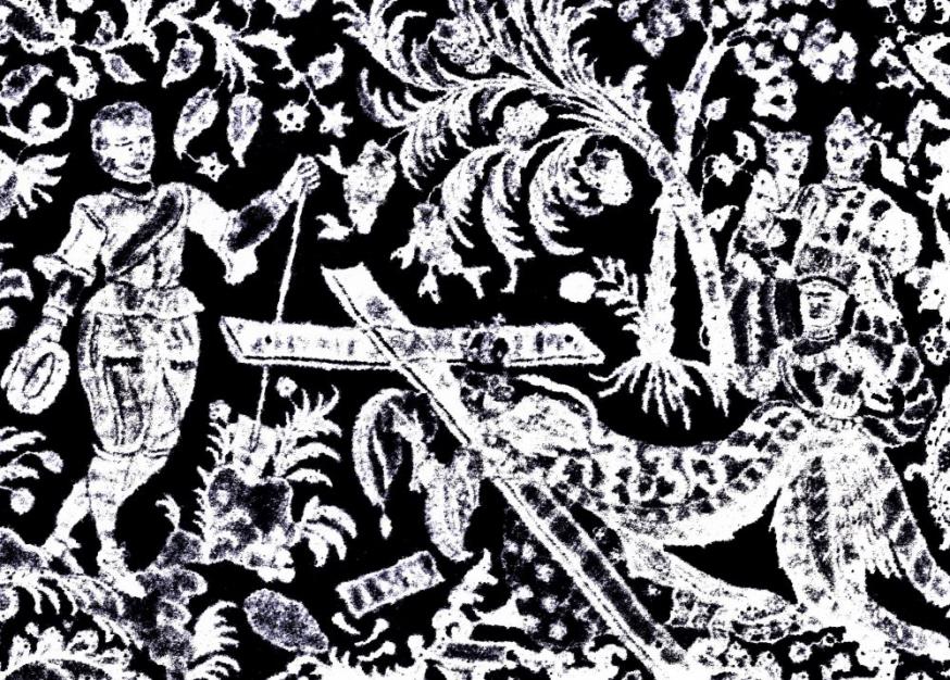 Detail uit het kunstwerk 