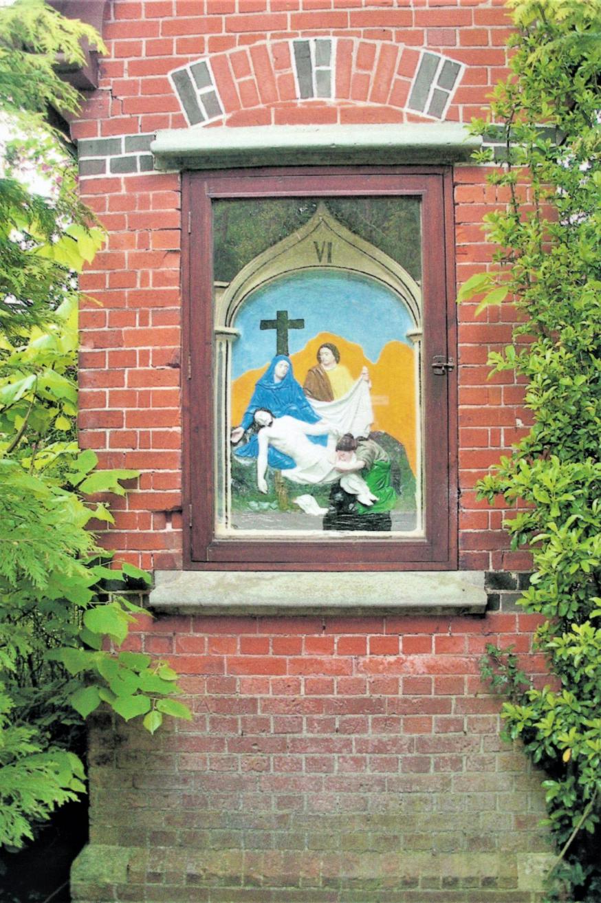 Klein-Sinaai: 6de kapel – “Maria ontvangt haar gestorven Zoon” 