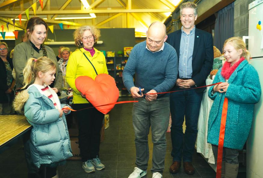 Officiële opening ‘Mamadepot’ te De Klinge 