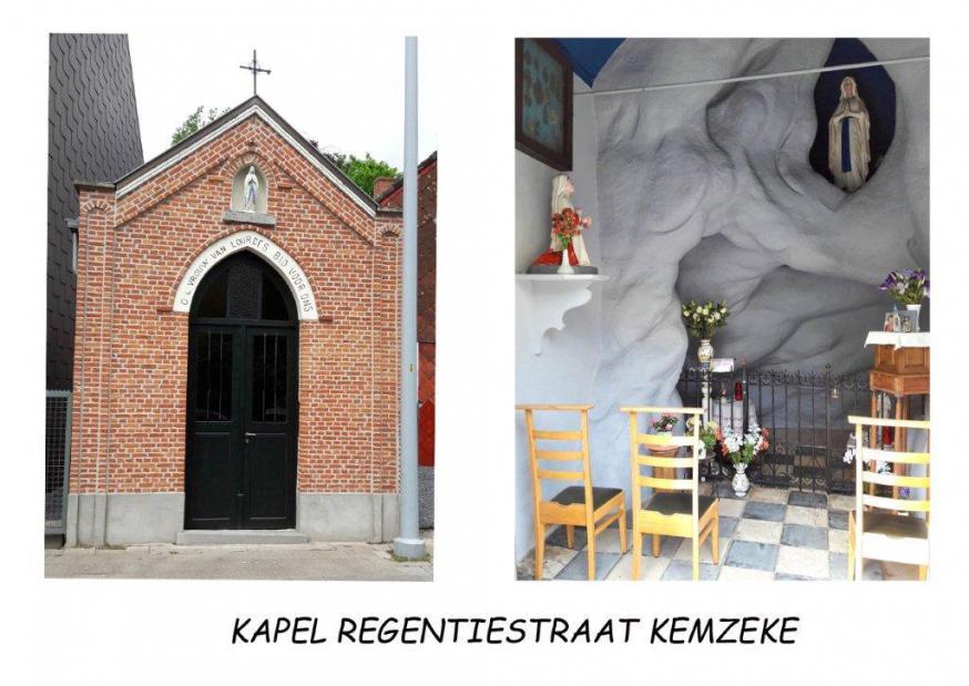 KAPEL REGENTIESTRAAT (Kemzeke) O.-L.-Vrouw van Lourdes 